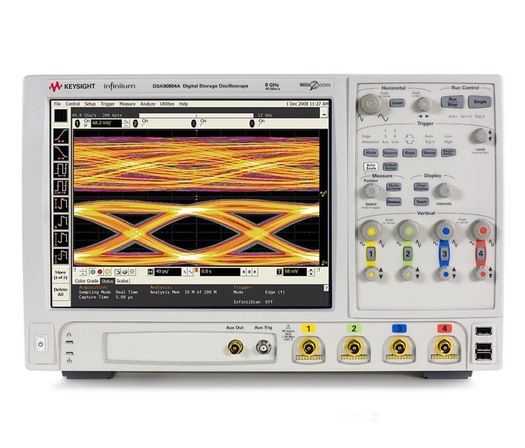 Keysight (Agilent) DSA90804A 4 Ch 8 GHz Digital Signal Analyzer ...