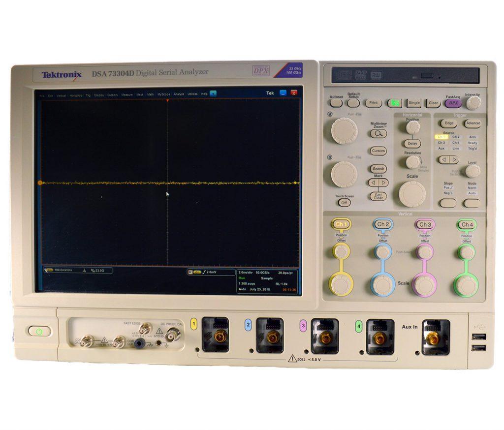 Tektronix DSA73304D 4 Ch 33 GHz Digital Signal Analyzer - Testwall ...